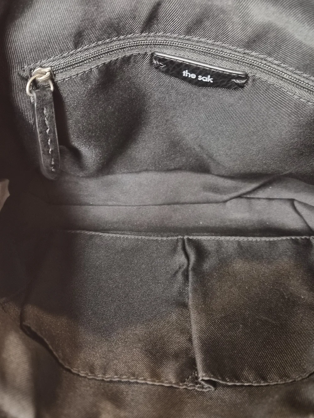 The Sak Brook Genuine leather Black Hobo bag